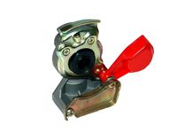 Pneu.spojka bez ventilu M16 červená